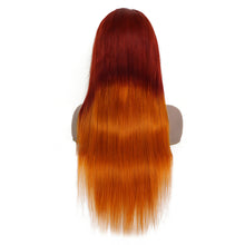 Load image into Gallery viewer, 13X4 Front Lace Head Cover Real Hair Wig Transparent Lace
