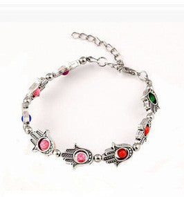 Beaded Palm Bohemian Metal Refined Stylish And Versatile Bracelet