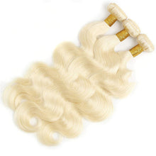 Load image into Gallery viewer, Simulated Human Hair Body Wave Curtain 613 Wig Snake Wavy High Temperature Silk
