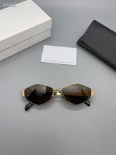 Load image into Gallery viewer, Metal Polygon Ins Personality Fashion Sunglasses
