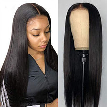 Load image into Gallery viewer, Brazilian Straight Front Lace Wig Human Hair
