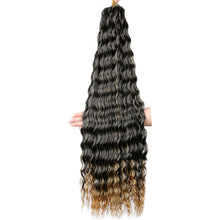 Load image into Gallery viewer, Chemical Fiber Wig Crochet Deep Curve 32inch
