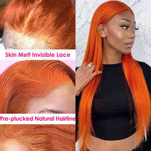Load image into Gallery viewer, 13x4 Lace Front Wig Human Hair For Black Women
