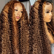 Load image into Gallery viewer, Small Volume Wound Tube Afro Long Curly Wig
