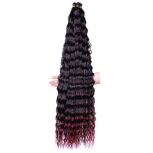 Load image into Gallery viewer, Chemical Fiber Wig Crochet Deep Curve 32inch
