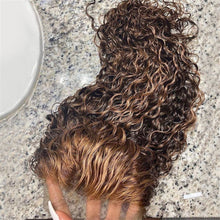 Load image into Gallery viewer, Real Hair Highlighting Headgear Lace Frontal Wi
