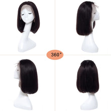 Load image into Gallery viewer, 134 Front Lace Bobo Bobhaircut Natural Color Full Human Hair
