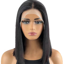 Load image into Gallery viewer, 134 Front Lace Bobo Bobhaircut Natural Color Full Human Hair
