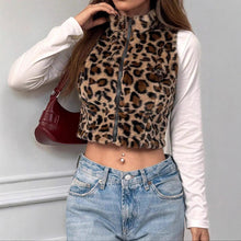 Load image into Gallery viewer, Women&#39;s Leopard Vest Fashion Cool Top
