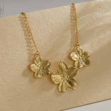 Load image into Gallery viewer, Personalized Flower Pendant Necklace Simple Earring Ring Bracelet
