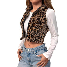 Load image into Gallery viewer, Women&#39;s Leopard Vest Fashion Cool Top
