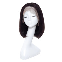 Load image into Gallery viewer, 134 Front Lace Bobo Bobhaircut Natural Color Full Human Hair
