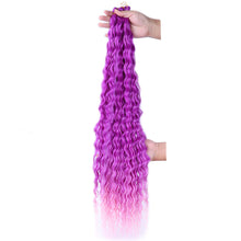 Load image into Gallery viewer, Chemical Fiber Wig Crochet Deep Curve 32inch
