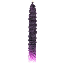 Load image into Gallery viewer, Chemical Fiber Wig Crochet Deep Curve 32inch
