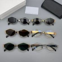 Load image into Gallery viewer, Metal Polygon Ins Personality Fashion Sunglasses
