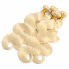 Load image into Gallery viewer, Simulated Human Hair Body Wave Curtain 613 Wig Snake Wavy High Temperature Silk
