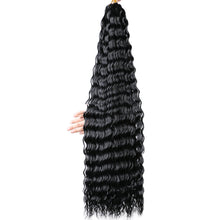 Load image into Gallery viewer, Chemical Fiber Wig Crochet Deep Curve 32inch
