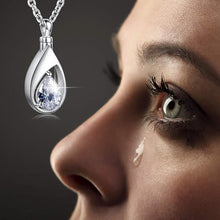 Load image into Gallery viewer, Tears Pendant Women&#39;s Water Drop Light Luxury Design Necklace
