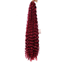 Load image into Gallery viewer, Chemical Fiber Wig Crochet Deep Curve 32inch
