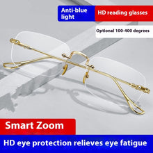 Load image into Gallery viewer, High-end Automatic Adjustment Degree Intelligent Zoom HD Anti-Blue Ray Elderly Presbyopic Glasses
